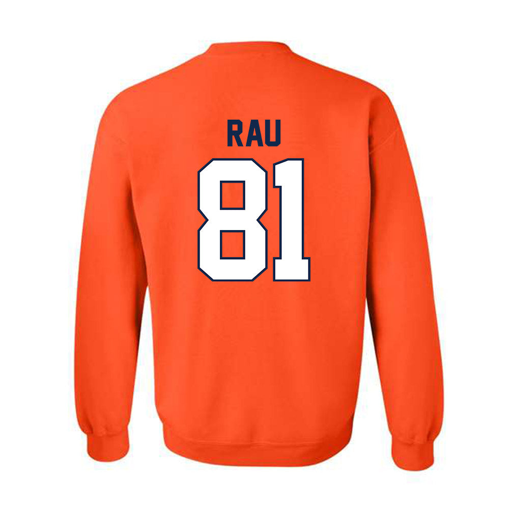 Illinois - NCAA Football : Lars Rau - Classic Shersey Crewneck Sweatshirt-1