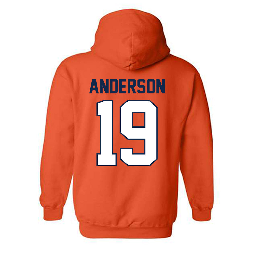 Illinois - NCAA Women's Soccer : Abby Anderson - Classic Shersey Hooded Sweatshirt-1