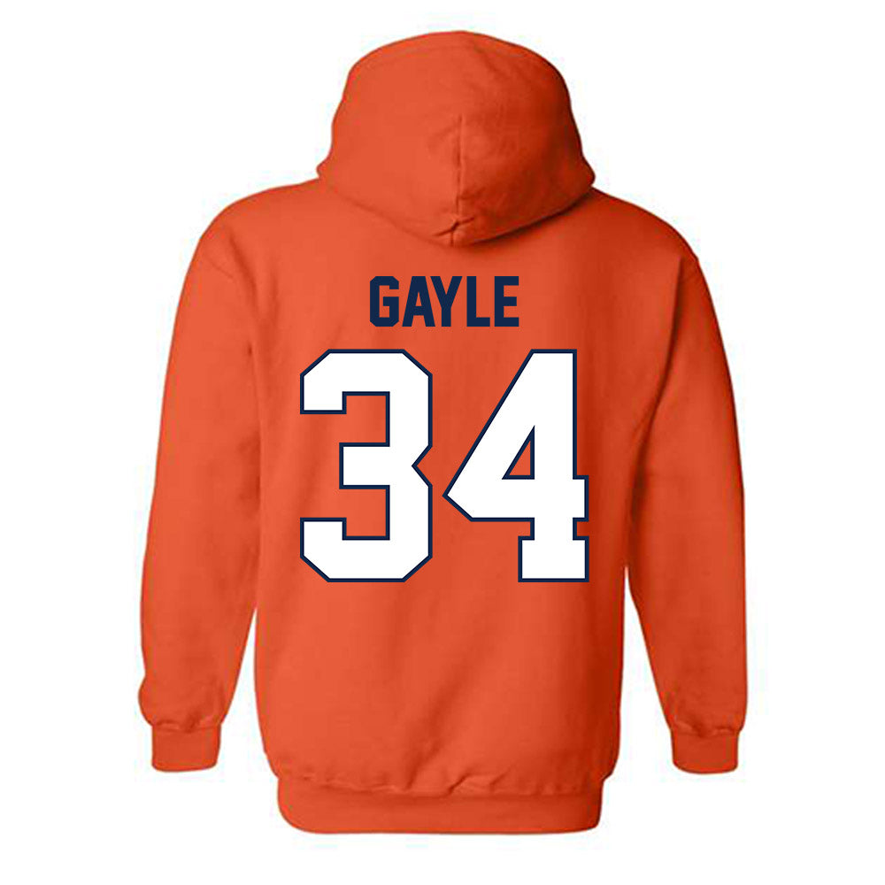 Illinois - NCAA Football : Erik Gayle - Classic Shersey Hooded Sweatshirt-1