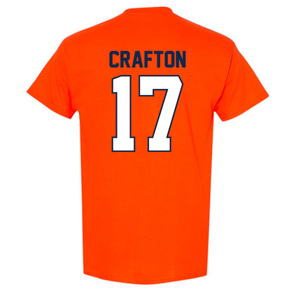 Illinois - NCAA Baseball : Cole Crafton - Classic Shersey T-Shirt-1