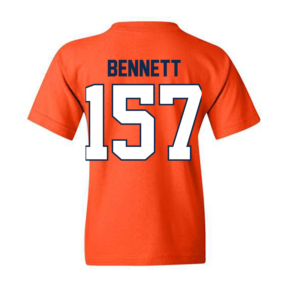 Illinois - NCAA Wrestling : Ryan Bennett - Classic Shersey Youth T-Shirt-1