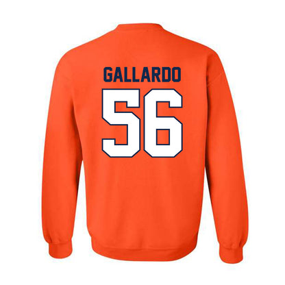 Illinois - NCAA Football : Guillermo Gallardo - Classic Shersey Crewneck Sweatshirt