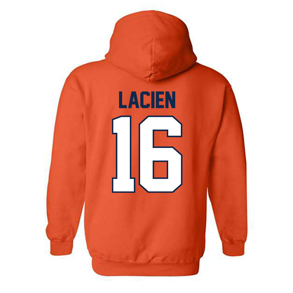 Illinois - NCAA Baseball : Richie LaCien - Classic Shersey Hooded Sweatshirt-1