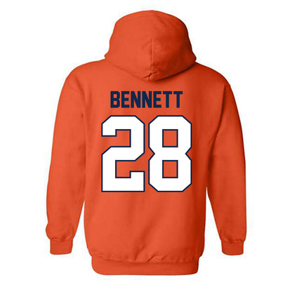 Illinois - NCAA Football : Kayden Bennett - Classic Shersey Hooded Sweatshirt-1