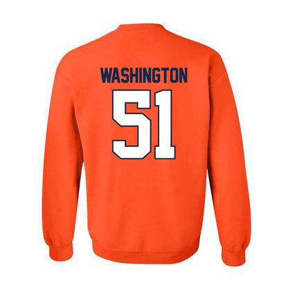 Illinois - NCAA Football : Alfred Washington - Classic Shersey Crewneck Sweatshirt-1