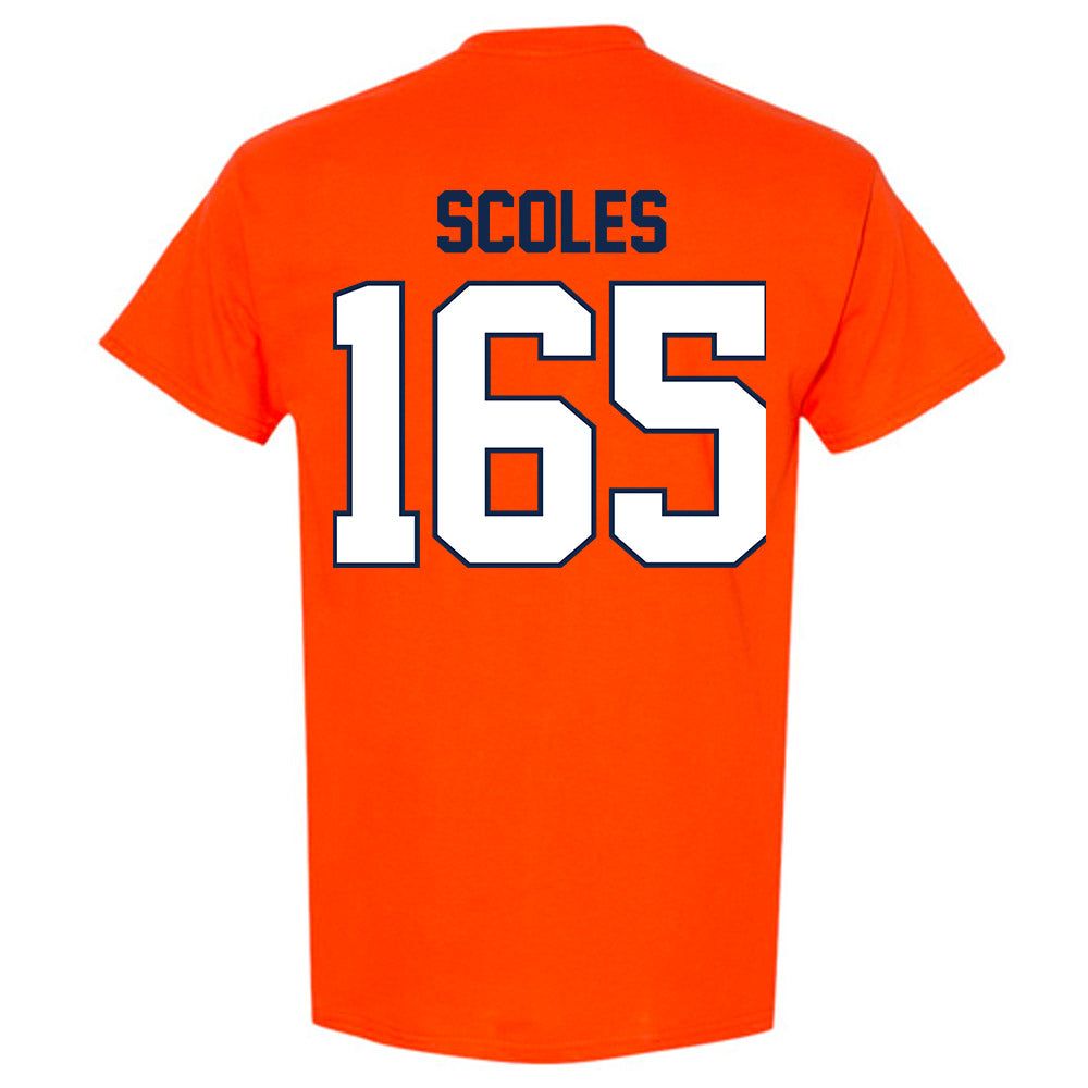 Illinois - NCAA Wrestling : Braeden Scoles - Classic Shersey T-Shirt-1