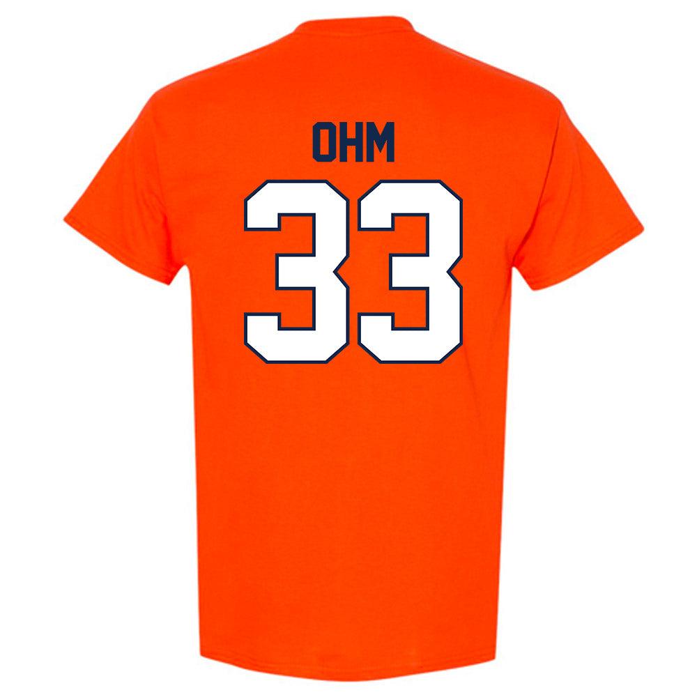 Illinois - NCAA Baseball : Ryan Ohm - Classic Shersey T-Shirt-1
