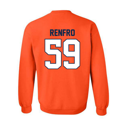 Illinois - NCAA Football : Jake Renfro - Classic Shersey Crewneck Sweatshirt-1