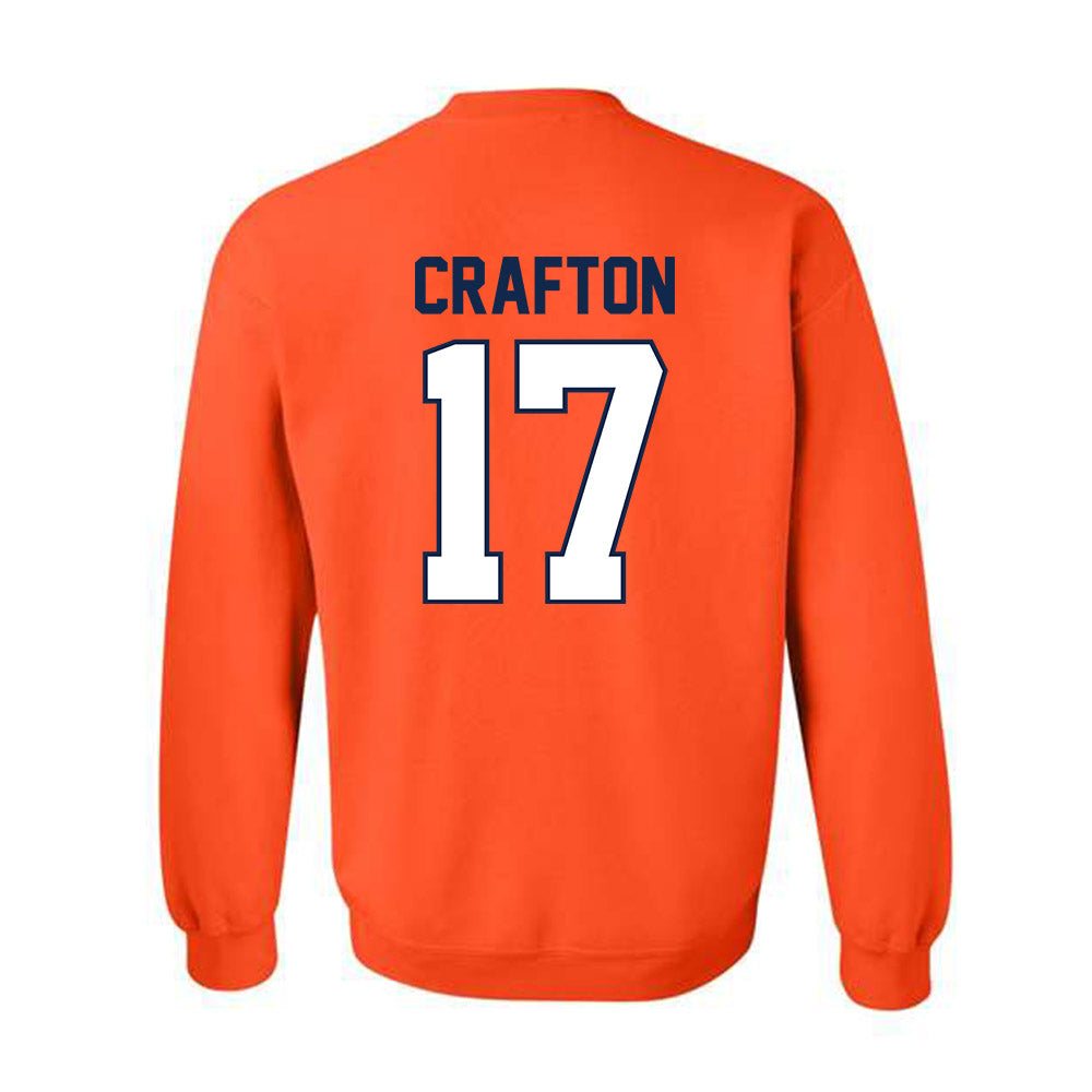 Illinois - NCAA Baseball : Cole Crafton - Classic Shersey Crewneck Sweatshirt-1