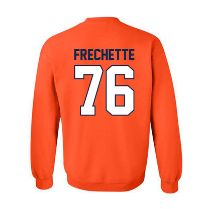 Illinois - NCAA Football : Dylan Frechette - Classic Shersey Crewneck Sweatshirt-1