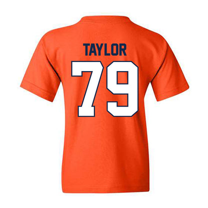 Illinois - NCAA Football : TJ Taylor - Classic Shersey Youth T-Shirt-1