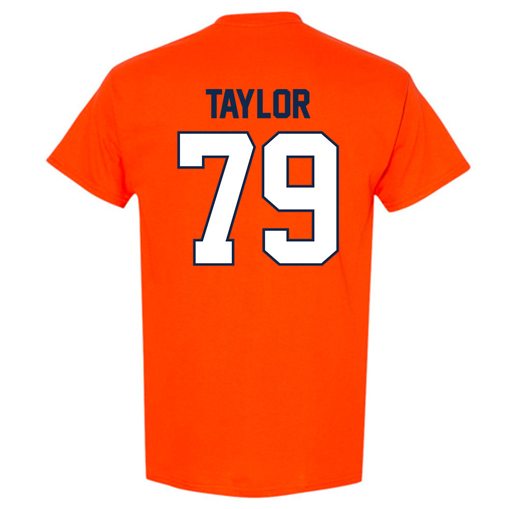 Illinois - NCAA Football : TJ Taylor - Classic Shersey T-Shirt-1