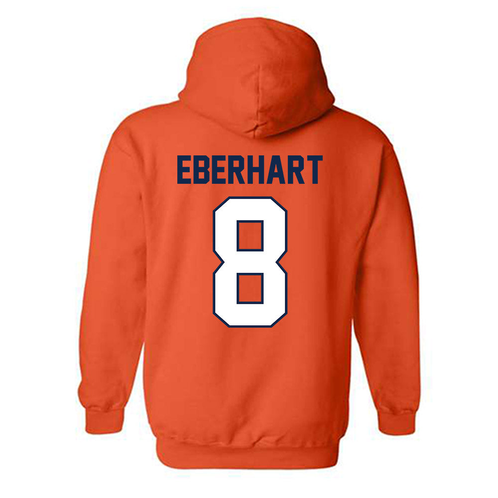 Illinois - NCAA Football : Jacob Eberhart - Classic Shersey Hooded Sweatshirt-1