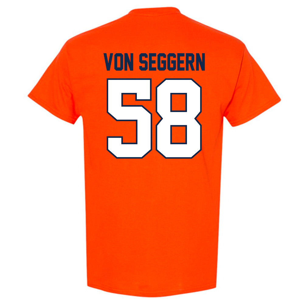 Illinois - NCAA Football : Landen Von Seggern - Classic Shersey T-Shirt-1