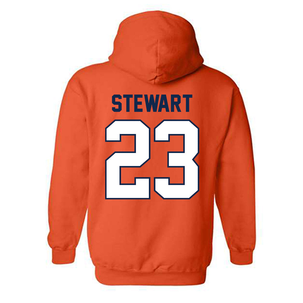 Illinois - NCAA Football : Jaylen Stewart - Classic Shersey Hooded Sweatshirt-1