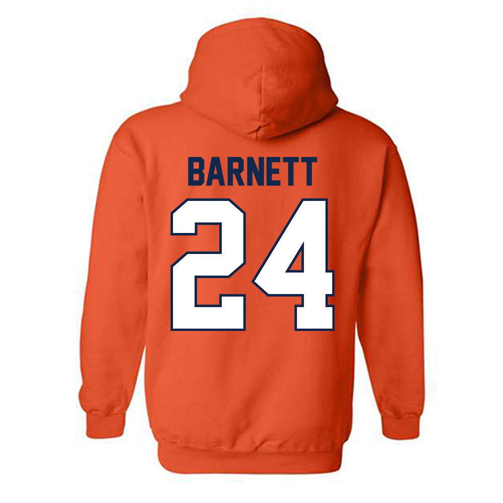 Illinois - NCAA Football : Javari Barnett - Classic Shersey Hooded Sweatshirt-1