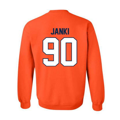 Illinois - NCAA Football : Carter Janki - Classic Shersey Crewneck Sweatshirt-1