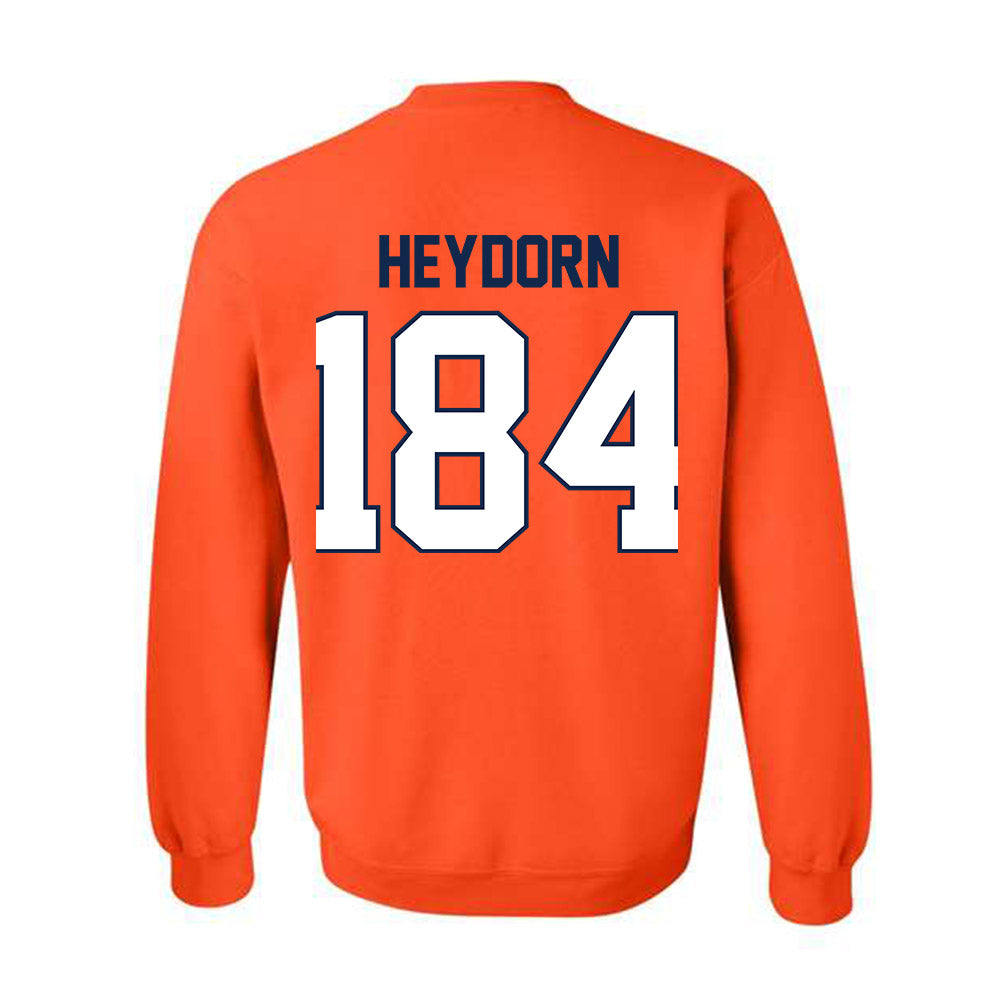 Illinois - NCAA Wrestling : Charlie Heydorn - Classic Shersey Crewneck Sweatshirt-1