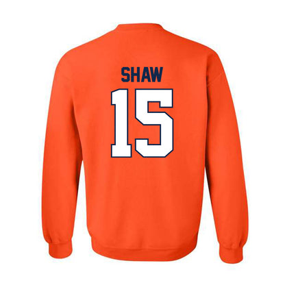 Illinois - NCAA Football : Kingston Shaw - Classic Shersey Crewneck Sweatshirt-1