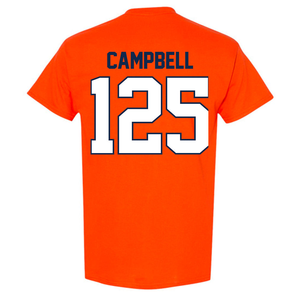 Illinois - NCAA Wrestling : Cj Campbell - Classic Shersey T-Shirt-1