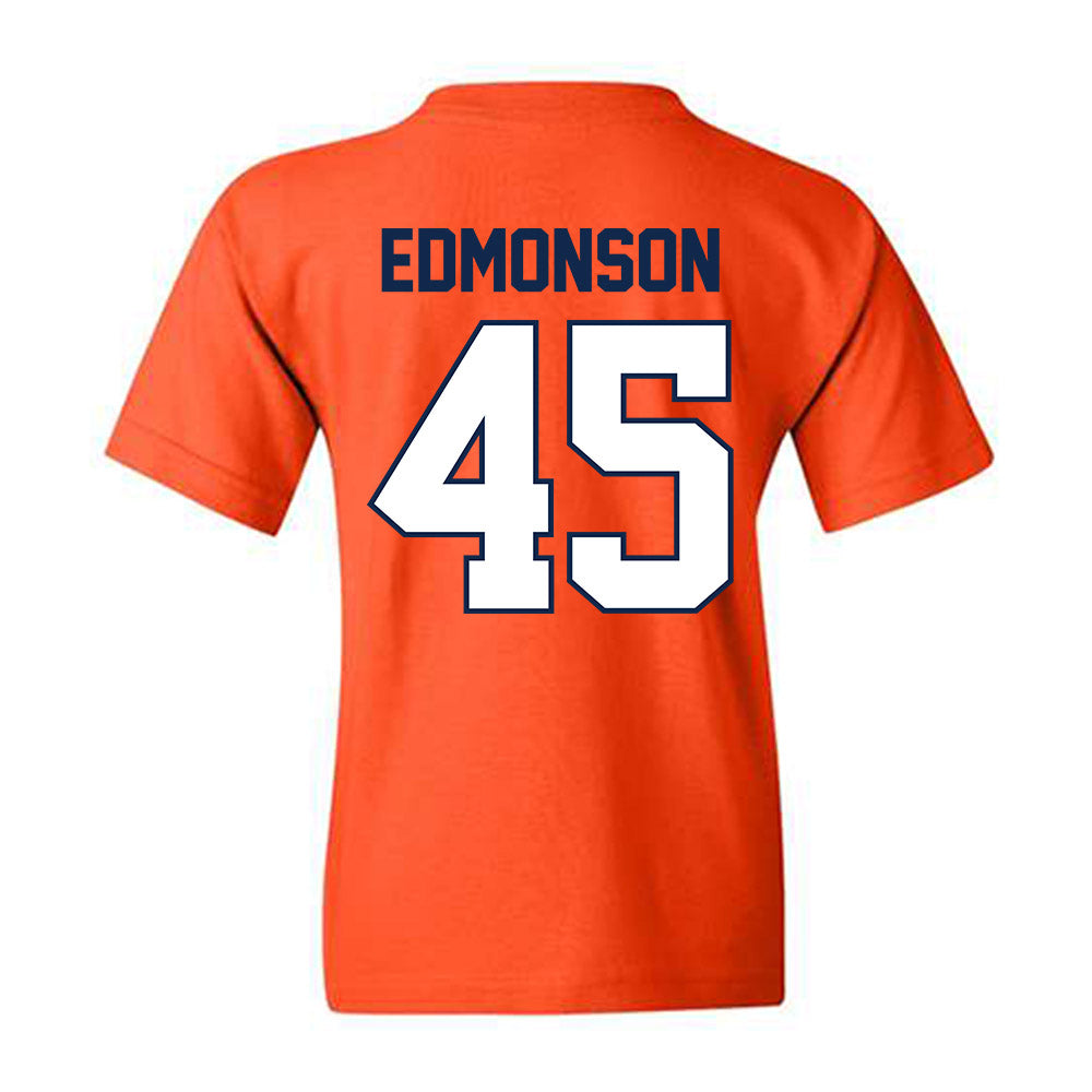 Illinois - NCAA Football : Robert Edmonson - Classic Shersey Youth T-Shirt-1