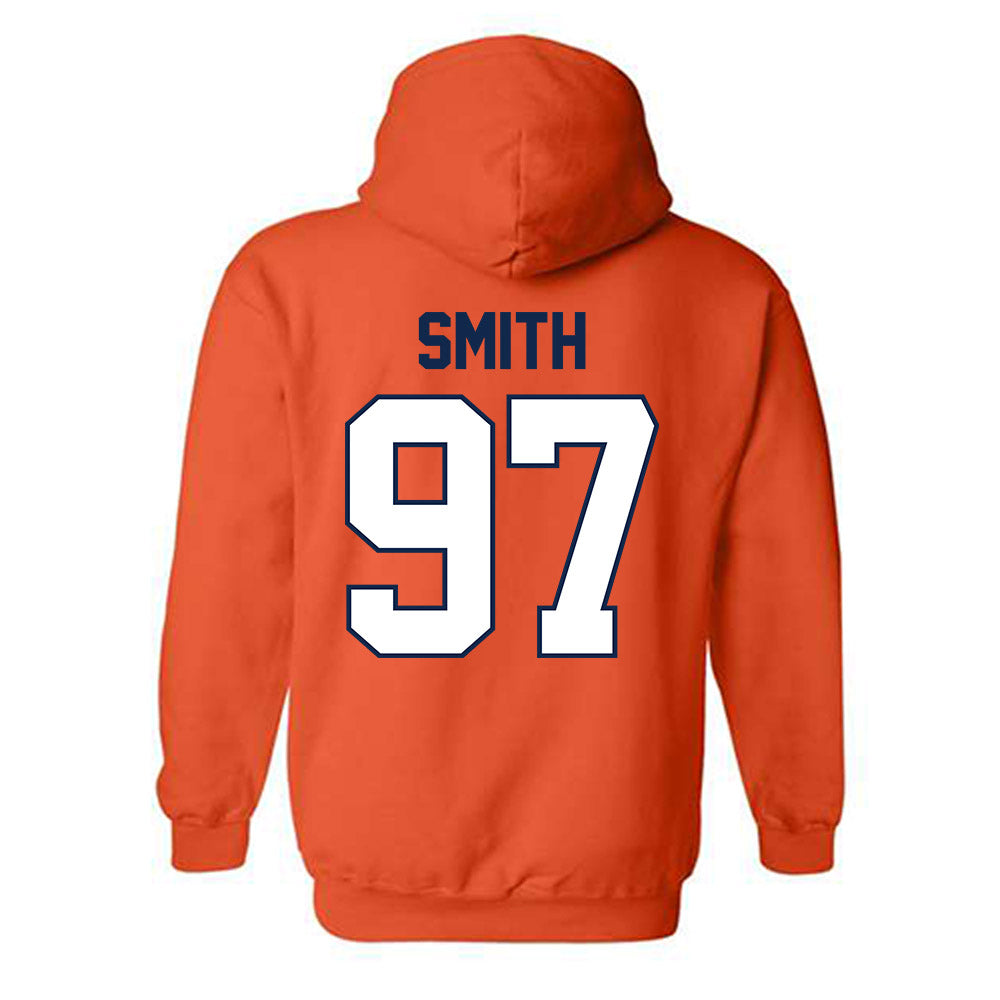 Illinois - NCAA Women's Soccer : Ashley Smith - Classic Shersey Hooded Sweatshirt-1