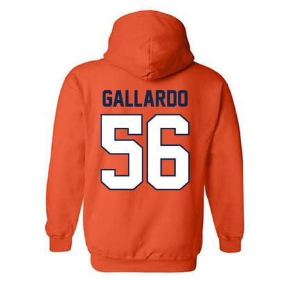 Illinois - NCAA Football : Guillermo Gallardo - Classic Shersey Hooded Sweatshirt