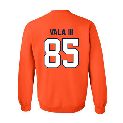 Illinois - NCAA Football : Will Vala III - Classic Shersey Crewneck Sweatshirt-1
