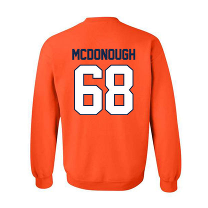 Illinois - NCAA Football : Michael McDonough - Classic Shersey Crewneck Sweatshirt-1