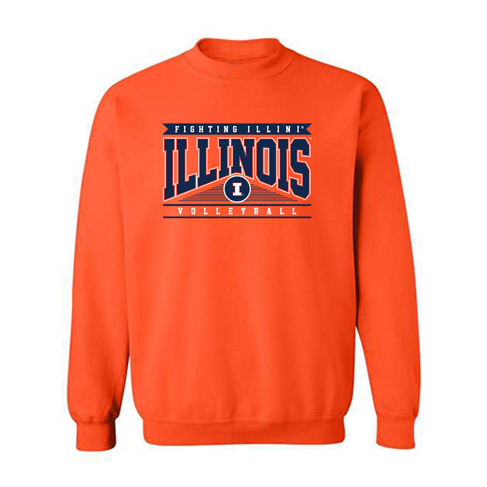 Illinois - NCAA Women's Volleyball : Devin Dzienny - Classic Shersey Crewneck Sweatshirt-0