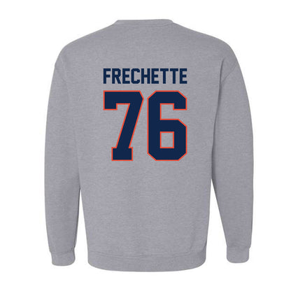 Illinois - NCAA Football : Dylan Frechette - Classic Shersey Crewneck Sweatshirt-1