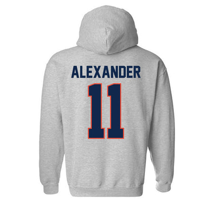 Illinois - NCAA Football : Jacob Alexander - Classic Shersey Hooded Sweatshirt-1