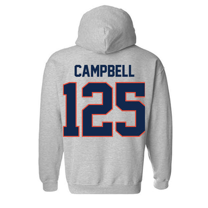 Illinois - NCAA Wrestling : Cj Campbell - Classic Shersey Hooded Sweatshirt-1