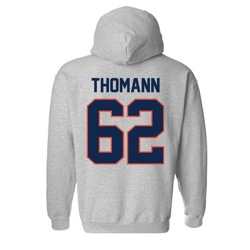 Illinois - NCAA Football : Casey Thomann - Classic Shersey Hooded Sweatshirt-1