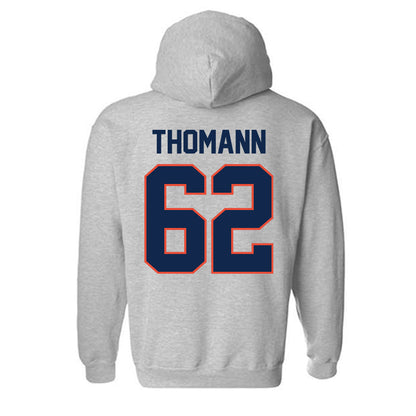 Illinois - NCAA Football : Casey Thomann - Classic Shersey Hooded Sweatshirt-1