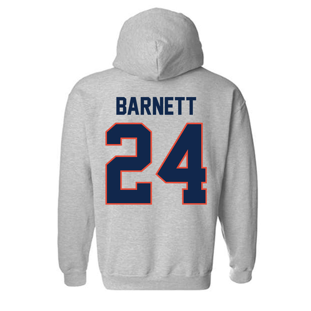 Illinois - NCAA Football : Javari Barnett - Classic Shersey Hooded Sweatshirt-1