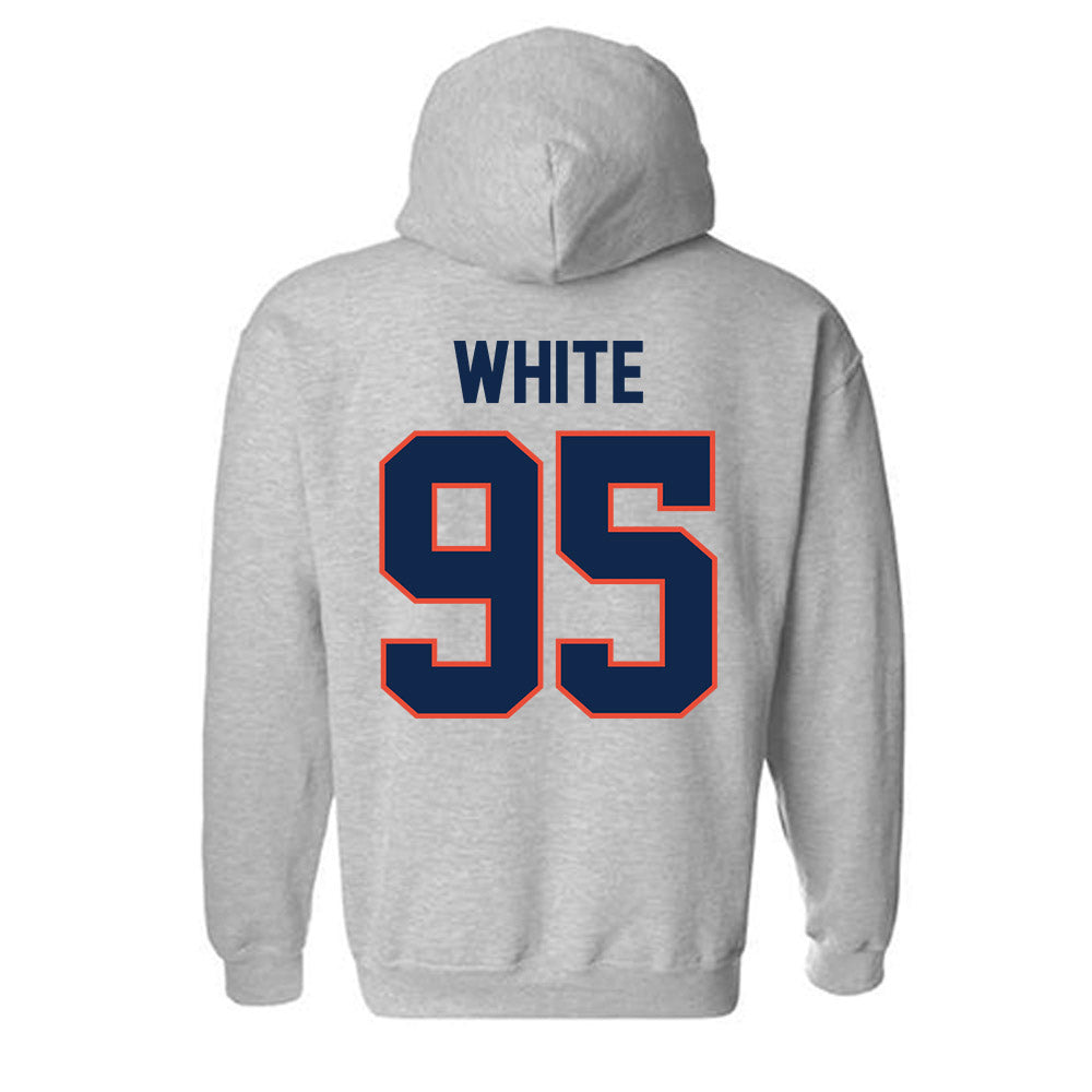 Illinois - NCAA Football : Isaiah White - Classic Shersey Hooded Sweatshirt-1