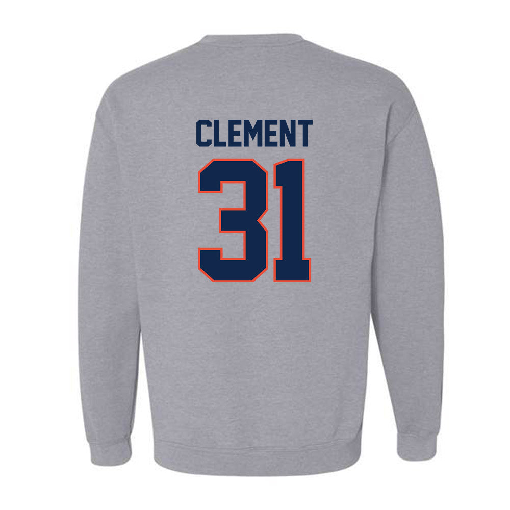 Illinois - NCAA Football : Murphy Clement - Classic Shersey Crewneck Sweatshirt-1