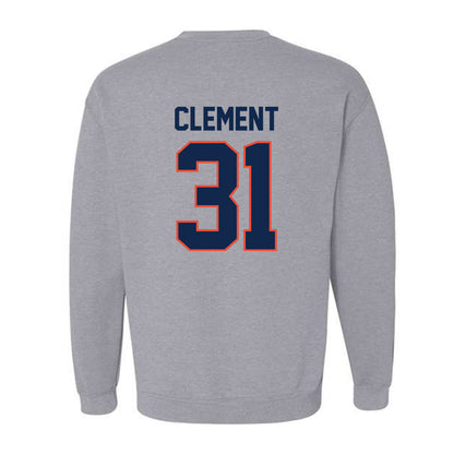 Illinois - NCAA Football : Murphy Clement - Classic Shersey Crewneck Sweatshirt-1