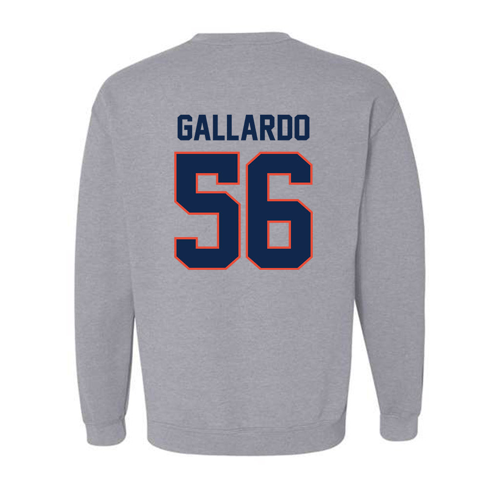 Illinois - NCAA Football : Guillermo Gallardo - Classic Shersey Crewneck Sweatshirt