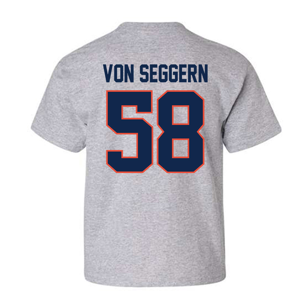 Illinois - NCAA Football : Landen Von Seggern - Classic Shersey Youth T-Shirt-1