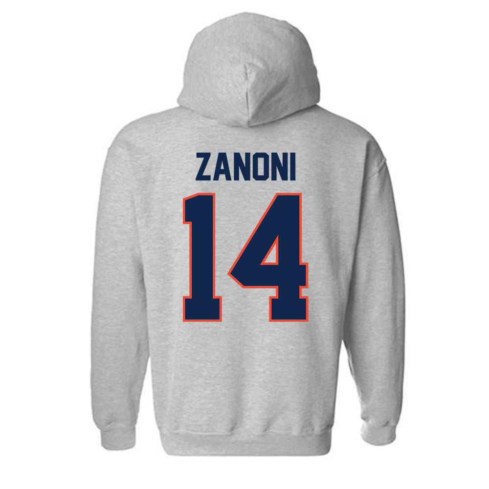 Illinois - NCAA Women's Soccer : Bella Zanoni - Classic Shersey Hooded Sweatshirt-1