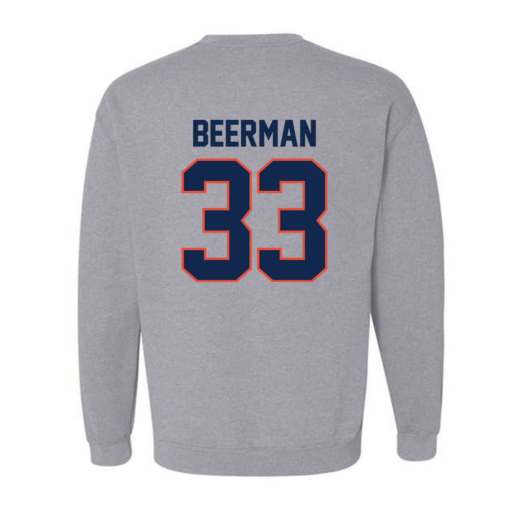 Illinois - NCAA Football : Grant Beerman - Classic Shersey Crewneck Sweatshirt-1
