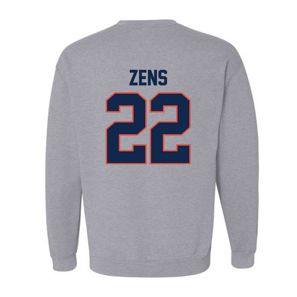 Illinois - NCAA Men's Basketball : Zavier Zens - Classic Shersey Crewneck Sweatshirt-1