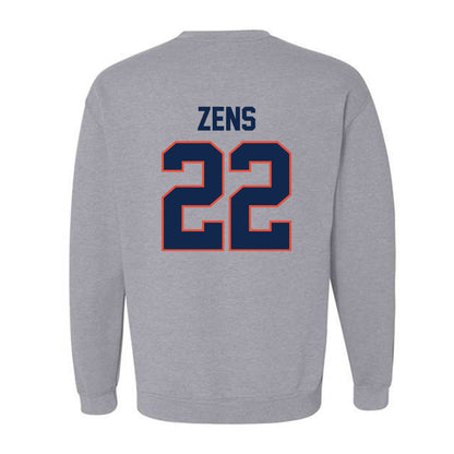 Illinois - NCAA Men's Basketball : Zavier Zens - Classic Shersey Crewneck Sweatshirt-1