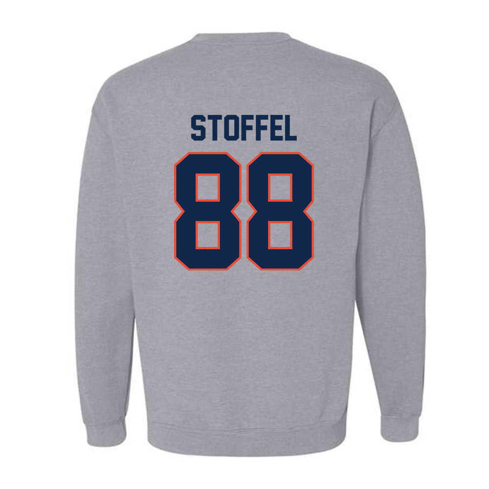 Illinois - NCAA Football : Davin Stoffel - Classic Shersey Crewneck Sweatshirt-1