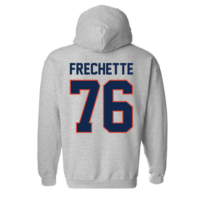 Illinois - NCAA Football : Dylan Frechette - Classic Shersey Hooded Sweatshirt-1