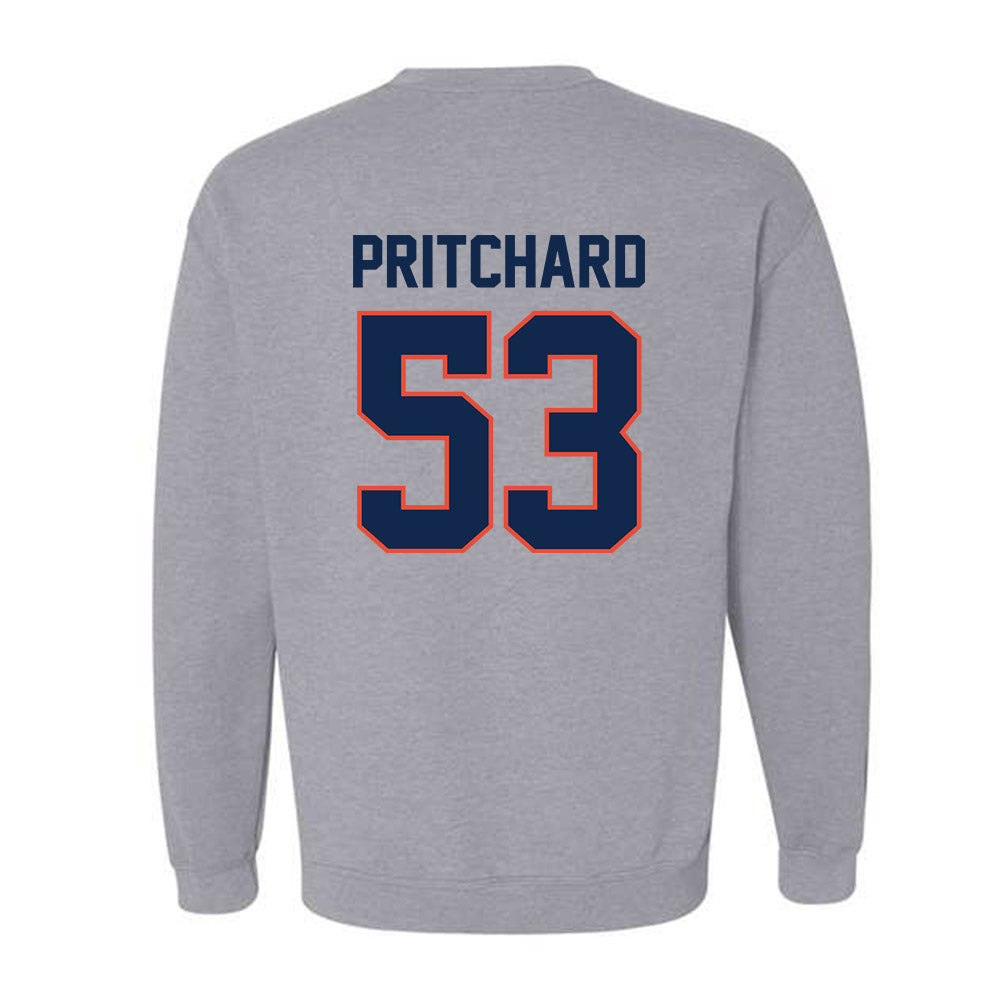Illinois - NCAA Football : Kai Pritchard - Classic Shersey Crewneck Sweatshirt-1