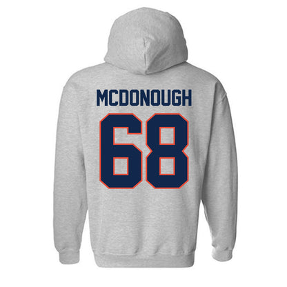 Illinois - NCAA Football : Michael McDonough - Classic Shersey Hooded Sweatshirt-1