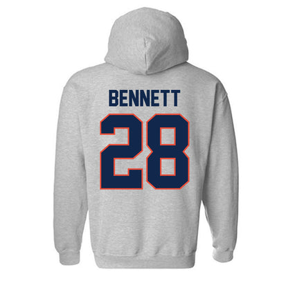 Illinois - NCAA Football : Kayden Bennett - Classic Shersey Hooded Sweatshirt-1
